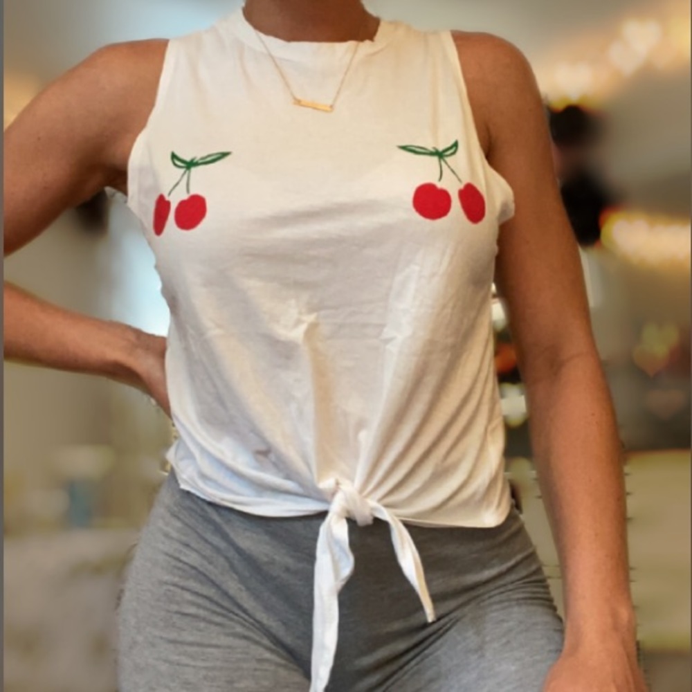 🍒 Tie Crop Top